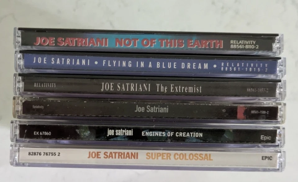 Lot of 6 Joe Satriani [Audio CDs] - Foto 3 de 3