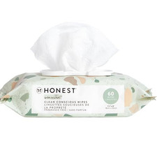 The Honest Company Multi-Use Baby Wipes, Geo 60 Count Pack of 1 , Mood