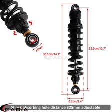 Adjustable Rear Shocks for Harley-Davidson Road Glide for sale | eBay
