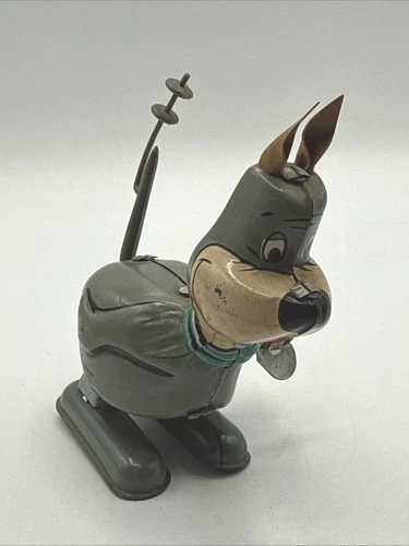 Vintage Marx Hanna Barbera Jetsons Astro the Dog Tin Wind-Up Hopping Figure