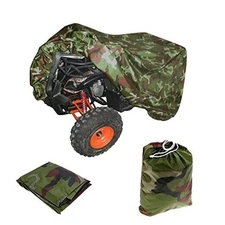 VVHOOY ATV Cover Waterproof,4 Wheeler Quad Cover Camo Compatible with Kawasaki 