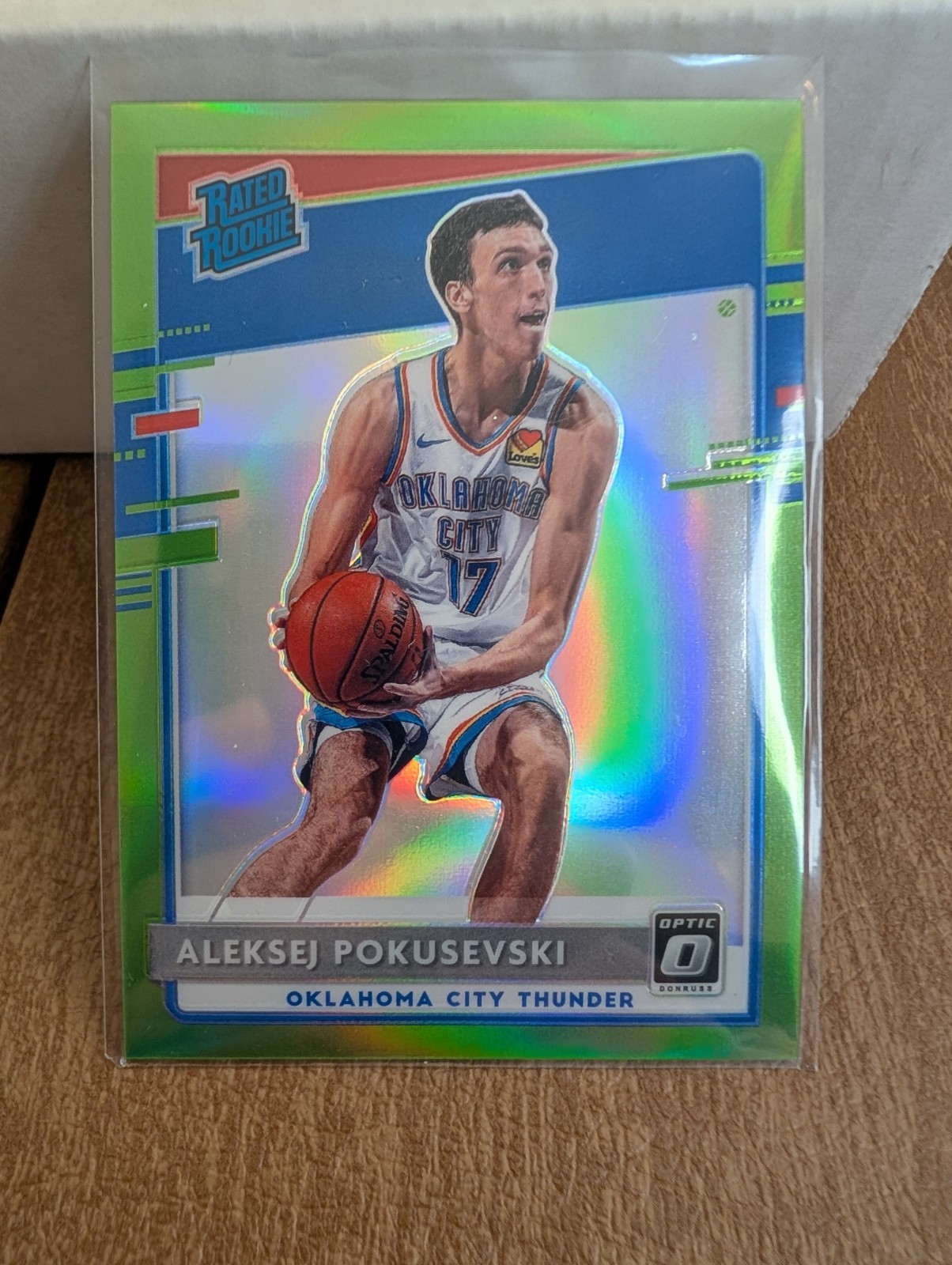 2020-21 Panini Donruss Optic Aleksej Pokusevski Green #167 041 /149