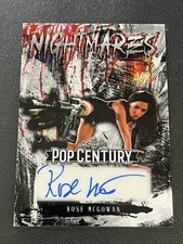 2026 Leaf Pop Century Rose Mcgowan Silver Lava Auto #’d 1/1