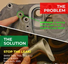 BMW 750i & 750Li E65 E66 V-8 (2006-2008) Coolant Transfer Pipe Repair Kit