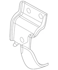 Genuine Honda Horn Bracket 38101-TXM-A00