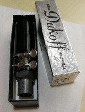 Dukoff Alto Saxophone Mouthpiece Silverite D7