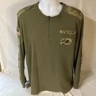 Nike NFL Salute to Service Baltimore Ravens Thermal 1/4 Zip Mens Shirt XL FS!