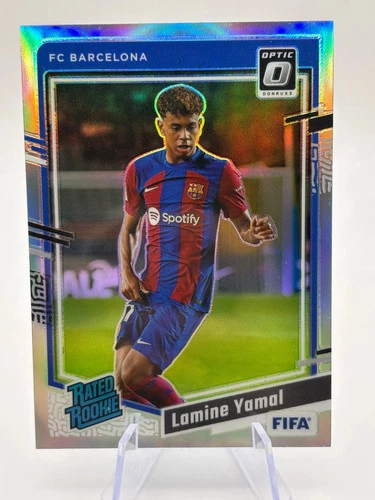 2023-24 Panini Donruss FIFA Optic Rated Rookie Lamine Yamal #177 Holo Prizm