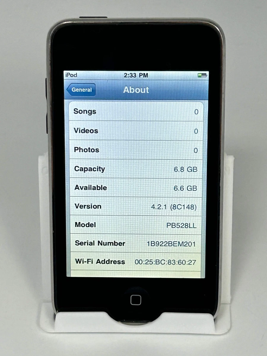 Ipod Touch 2nd Generation 8gb for sale | eBay