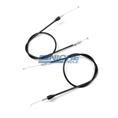 Honda XR650L Push/Pull Throttle Cable Set Mikuni TM40 Keihin FCR eBay