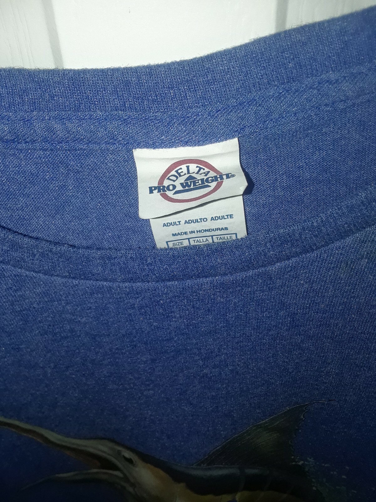 2013 DELTA PRO Weight,Swordfish T Shirt Size XL Gem