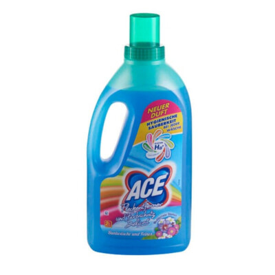 Fleckenentferner Ace Mediterrane Blume Farbschutz Hygienische Sauberkeit 1x 2L