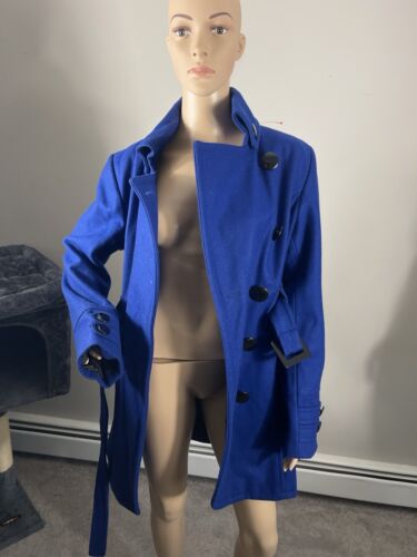 Giacca Gallery Women's Wool Coat size M. B-R - Picture 2 of 10