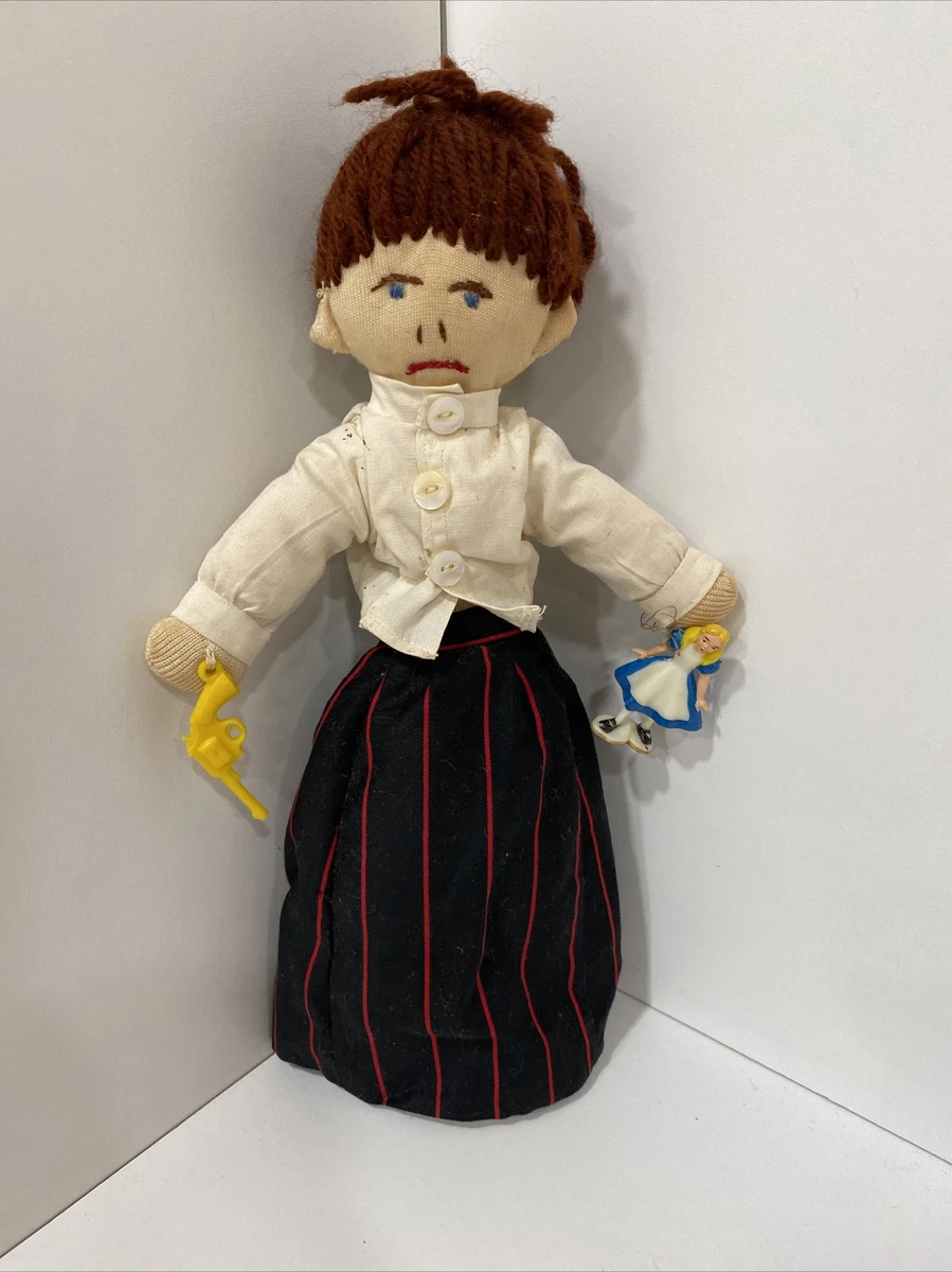 Vintage Large Cloth Holly Hobbie Doll 12” Yarn Hair Country Girl - Plastic  Gun | eBay