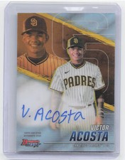 2021 Bowman's Best #B21-VA Victor Acosta Best of 2021 Autographs Refractor