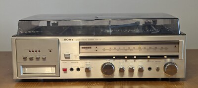 SONY ステレオ Sony HME-118 Stereo Music System, Vintage 8-Track/LP Player, Needs