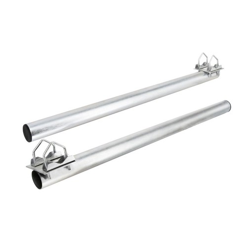 Balkon-Halter 40cm Ø 42mm Stahl Mast Geländer-Halterung für Satelliten-Schüssel - Bild 2 von 8