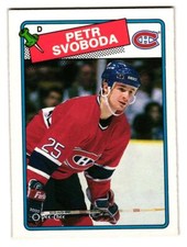 1988-89 Petr Svoboda OPC O-Pee-Chee #256 - Montreal Canadiens