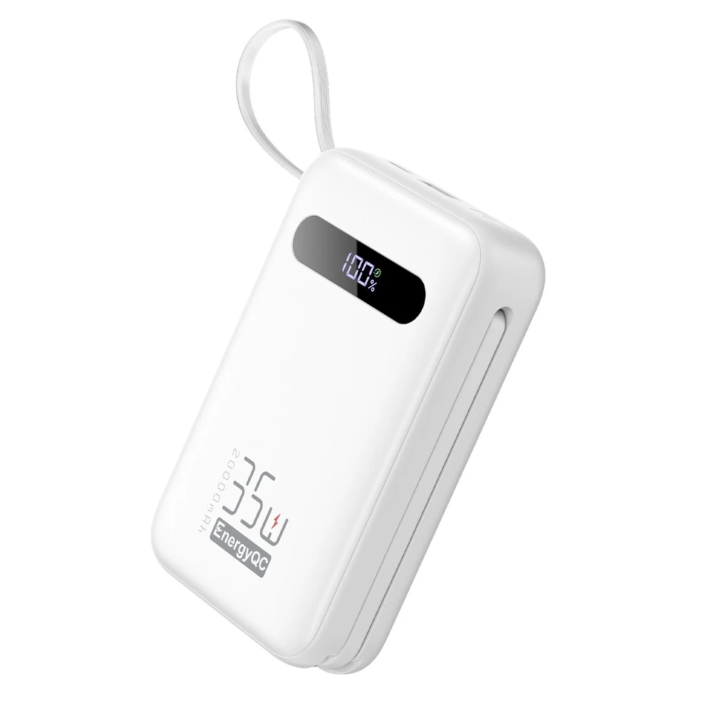 20000mAh 35W PD Fast Charging Power Bank for iPhone QC 4.0 Portable