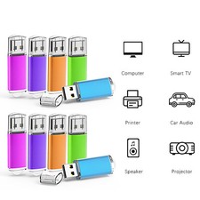 LOT 1GB-64GB USB 2.0 Flash Drive Memory Stick Storage Thumb Drives Multicolor