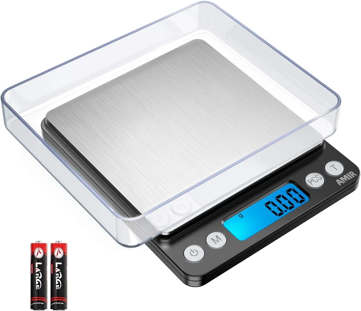 Digital Kitchen Scale, 500G/0.01G Mini Pocket Jewelry Scale