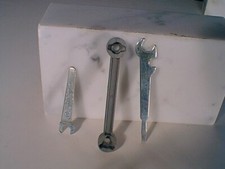 1/24 Cox slot car tool set for knock-offs, nuts  screws VINTAGE NEW OLD STOCK