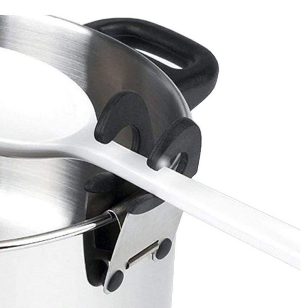 Flex Pot Clip Spoon Holder for Pots Elasticity Not Hands eBay