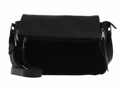 FREDsBRUDER Equus Messenger Umhängetasche Tasche Black Schwarz Neu