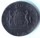 1775 *** BIG 10 KOPEKS *** RUSSIA - SIBERIA *** ERROR *** 40% UNDERWEIGHT *** k2