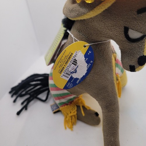 Donkey Plush Toy Pancho Dream Pets Dakin Repro Stuffed Animal Born 1962 all tags - Picture 8 of 8