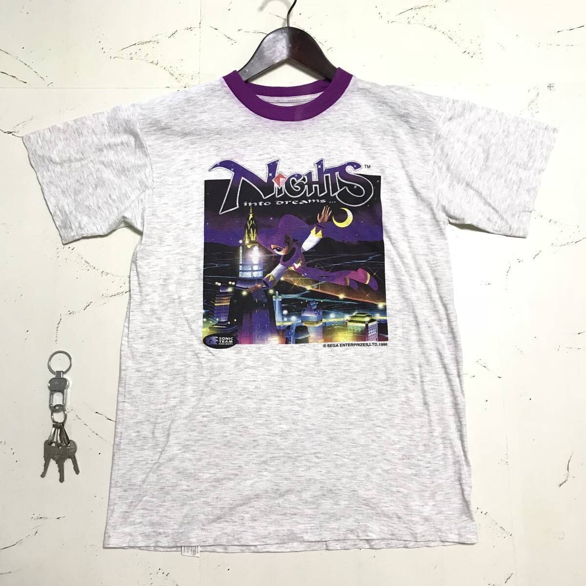 Super Rare Nights into Dreams 1996 T-shirts Tee Free Size