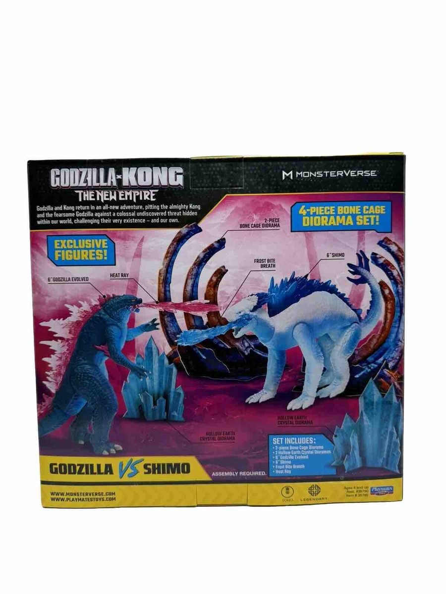 Godzilla X Kong: The New Empire Two Pack Figure Set. Godzilla Vs