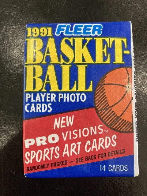 2 Packs 1991-92 Fleer Basketball Trading Card Pack HUNTING Jordan's 2 Packs
