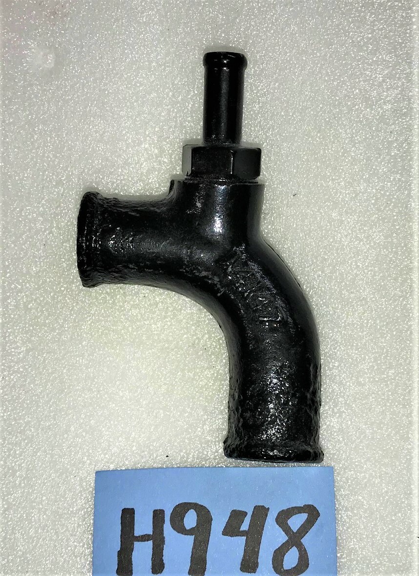 USED OEM '62 '71 MGB COOLING SYSTEM WATER PUMP CONNECTOR PIPE W