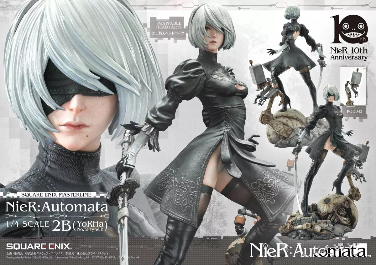 Prime 1 Studio Square Enix NieR:Automata YoRHa No. 2 Type B 1/4 Scale  Statue NEW