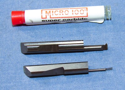 NEW Micro100 Carbide Boring and thread bar 2 pcs lot