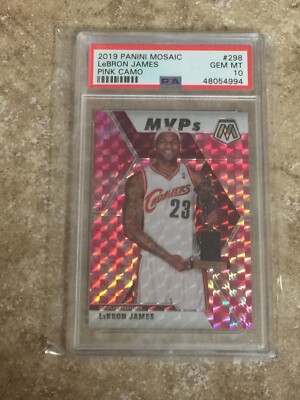 Panini Lebron MVP pink camo PSA10 【公式通販】