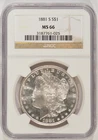 1881-S Morgan Silver Dollar $1 NGC MS66 3187761-025