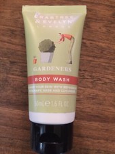 Crabtree  Evelyn LONDON GARDENERS BODY WASH 1.6 OZ NEW TRAVEL