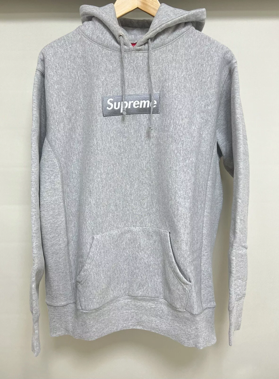 Sweat à capuche Supreme Box Logo Argent 2003 L