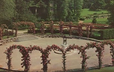 Longwood Gardens Kennett Square Pennsylvania Vintage Chrome Post Card