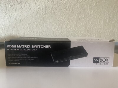 HDMI Matrix Switcher 4x2 4k@30hz