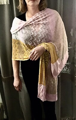 Large Missoni Scarf For Summer Evenings, New UK