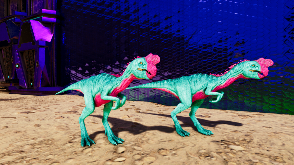 ARK Survival Ascended PvE High Level 316 Cotton Candy Oviraptor PC