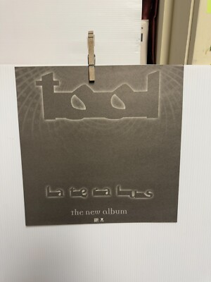 2001 Tool Lateralus 12 x 12 Album Cover Sized Double Sided Promo