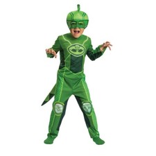 PJ Masks Toddler Kids Gekko Glow in the Dark Halloween Costume - 3T-4T 1149
