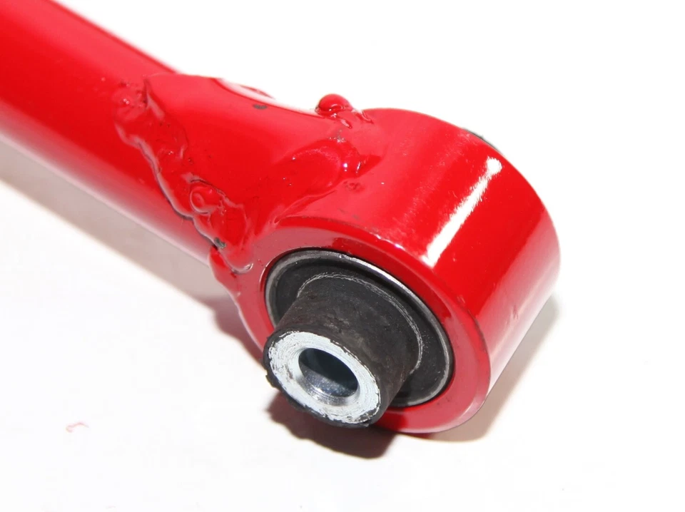 Brazo inclinable superior delantero rojo + brazo de control inferior trasero para Honda Civic EK 1996-2000 Foto 3 de 4