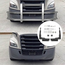 Heavy Duty Deer Guard For Freightliner Cascadia 2018-2024 Brackets Truck Bumper Heavy Duty Deer Guard For Freightliner Cascadia 2018-2024 Brackets Truck Bumper