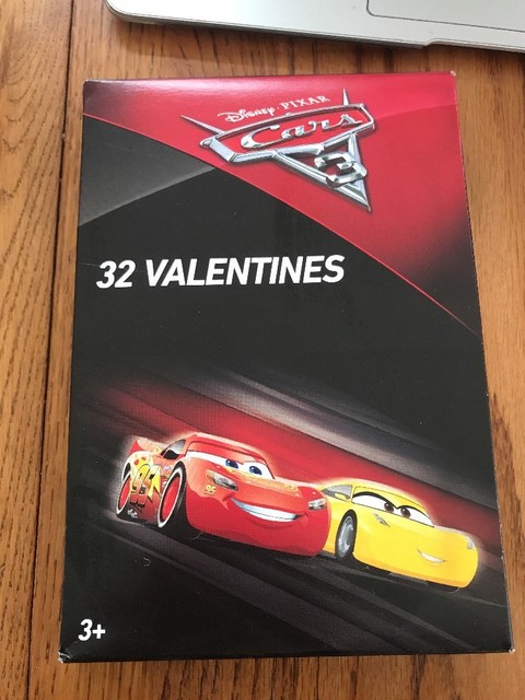 Disney Pixar Cars 3 of 32 Valentines Cards Ships N 24h | eBay