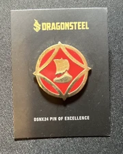 DSNX 24 Pin of Excellence - Brandon Sanderson - Dragonsteel